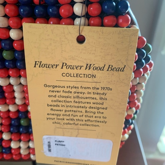 PATRICIA NASH Beaded Leather Frame Satchel - NWT - Picture 9 of 14